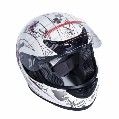 TCMT DOT Adult Motorcycle Butterfly Flip Up Full Face Street Dirt Bike Helmet casco moto S M L